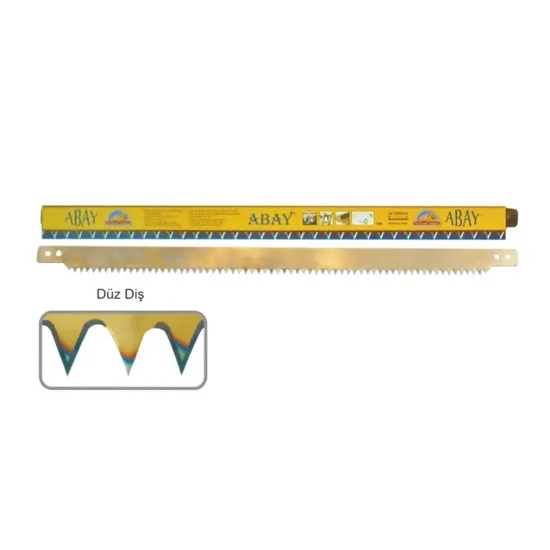 Abay Geniş Kolastar Testere Ağzı - Düz Diş 53 cm Abay Geniş Kolastar Testere Ağzı - Düz Diş 53 cm