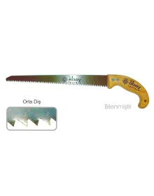 Abay Orta Diş Bağ Testere 35 cm - Ahşap Sap