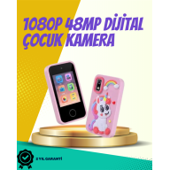 ABS + Silikon Gövdeli Dayanıklı Çocuk Kamerası – Güvenli Malzeme, Şok Emici Tasarım