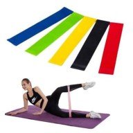 Aerobik Bant 5 Li Pilates Yoga Bandı *** Aerobik Bant 5 Li Pilates Yoga Bandı ***