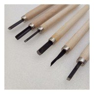 Ağaç Oyma Seti 6 Parça - İskarpela Seti Ağaç Oyma Seti 6 Parça - İskarpela Seti