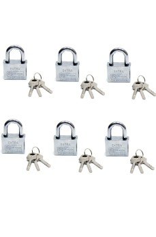 Akıllı Anahtarlı Asma Kilit 6lı Set