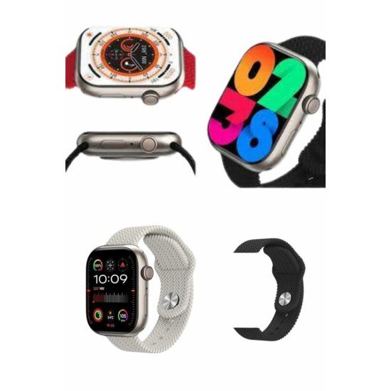 Akıllı Kol Saat Amoled Ekran Android ve İOS Uyumlu Arama Konuşma