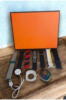 Akıllı Saat 7 Farklı Kordonlu Arama Cevaplayan Bildirim GPS Özelliği