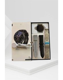 Akıllı Saat Adımsayar Nabız Ölçer Titreşim Özellikli Çağrı Cevaplama Sosyal Medya