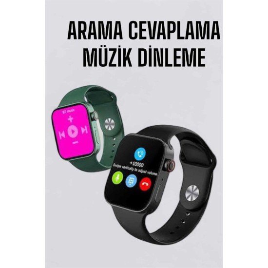 Akıllı Saat Amoled Ekran GPS ve Uyku Takibi Bluetooth Bağlantılı