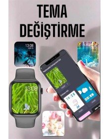 Akıllı Saat Amoled Ekran Yeni Nesil Bluetooth Bağlantılı