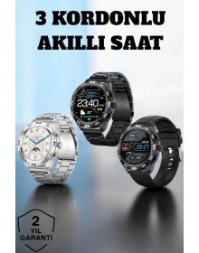 Akıllı Saat Arama Cevaplayan Titreşim Özelliğiyle Bildirim Görebilen