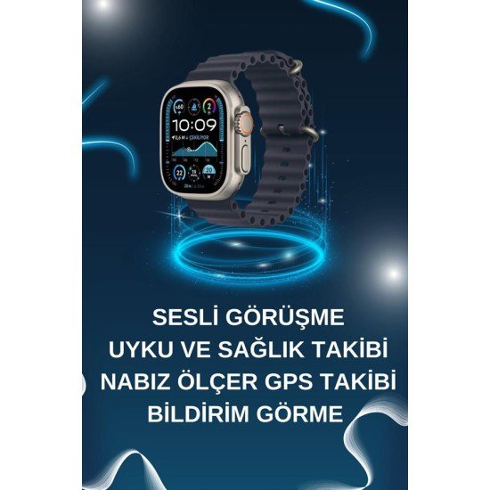 Akıllı Saat Bluetooth Bağlantılı NFC ve GPS Uyumlu Nabız Ölçer Sesli Görüşme Akıllı Saat Bluetooth Bağlantılı NFC ve GPS Uyumlu Nabız Ölçer Sesli Görüşme