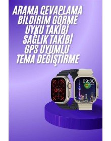 Akıllı Saat Bluetooth Bağlantılı Uyku ve Sağlık Takibi