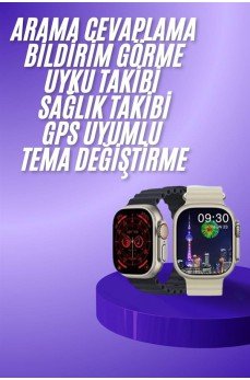 Akıllı Saat Bluetooth Bağlantılı Uyku ve Sağlık Takibi