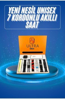 Akıllı Saat Çağrı Cevaplayabilen Unısex 7 Kordonlu Müzik Dinleme Akıllı Saat Çağrı Cevaplayabilen Unısex 7 Kordonlu Müzik Dinleme