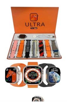 Akıllı Saat Çağrı Cevaplayabilen Unısex 7 Kordonlu Müzik Dinleme