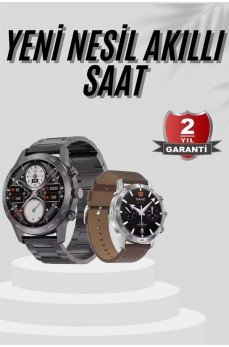 Akıllı Saat Çelik Kordon Çağrı Cevaplama Amoled Ekran Titreşimli Uyku ve Sağlık Takibi Akıllı Saat Çelik Kordon Çağrı Cevaplama Amoled Ekran Titreşimli Uyku ve Sağlık Takibi