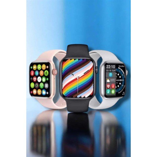 Akıllı Saat iOS ve Android ile Uyumlu Şık ve Çok Fonksiyonlu Akıllı Saat iOS ve Android ile Uyumlu Şık ve Çok Fonksiyonlu