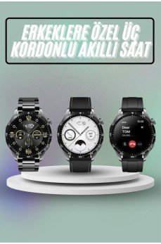 Akıllı Saat Ios Ve Android Tüm Telefonlara Uyumlu Çok Fonksiyonlu Amoled Ekran