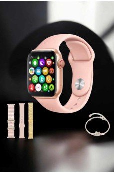 Akıllı Saat Kadınlara Uyku Ve Sağlık Takibi Yapabilen Bileklik Hediyeli