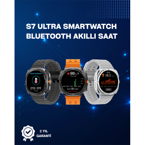 Akıllı Saat | Kalp Ritmi, Nabız ve Uyku Takibi | iOS Uyumlu