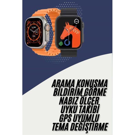 Akıllı Saat Kordon Hediyeli Güçlü Batarya Kapasiteli Titreşimli Bildirim Görme Unisex Akıllı Saat Kordon Hediyeli Güçlü Batarya Kapasiteli Titreşimli Bildirim Görme Unisex