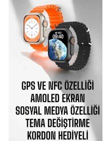 Akıllı Saat Sağlık Takibi Spor Modları ChatGPT Entegrasyon Ve Sesli Asistan