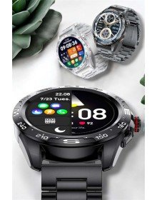 Akıllı Saat Sağlık ve Fitness Takibi Bluetooth Bağlantılı Dokunmatik Ekran