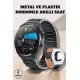 Akıllı Saat Sağlık ve Fitness Takibi Bluetooth Bağlantılı Dokunmatik Ekran