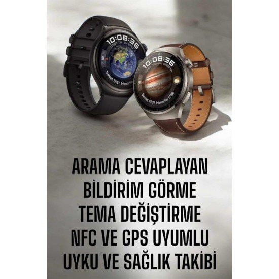 Akıllı Saat Sesli Görüşme, NFC Uyumlu, Bildirim Görme ve Uyku ve Sağlık Takibi Akıllı Saat Sesli Görüşme, NFC Uyumlu, Bildirim Görme ve Uyku ve Sağlık Takibi