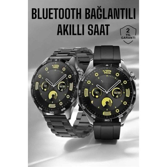 Akıllı Saat Sesli Görüşme, NFC Uyumlu, Bildirim Görme ve Uyku ve Sağlık Takibi Akıllı Saat Sesli Görüşme, NFC Uyumlu, Bildirim Görme ve Uyku ve Sağlık Takibi