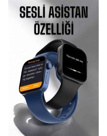 Akıllı Saat Tema Değiştirme Bluetooth Bağlantılı Arama Cevaplayan