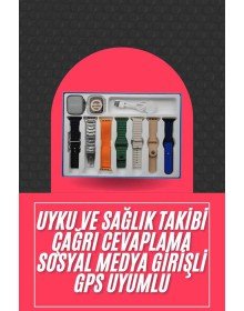 Akıllı Saat Unisex Akıllı Saat Çoklu Kordon Seçeneği Çelik Kordon Plastik Kordon