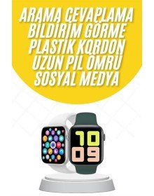 Akıllı Saat Uyku ve Sağlık Takibi Arama Cevaplama 44 MM Amoled Ekran