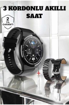 Akıllı Saat Uyku Ve Sağlık Takibi Bildirim Görme Arama Cevaplama