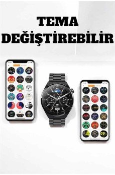 Akıllı Saat Uyku Ve Sağlık Takibi Bildirim Görme Arama Cevaplama