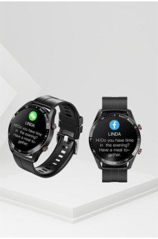 Akıllı Saat Yeni Model Sesli Asistan Bildirim Görme Bluetooth Bağlantılı Müzik Dinleme