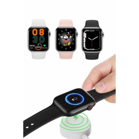 Akıllı Saat Yeni Nesil Android ve İOS Uyumlu Titreşim Modlu Alarm Kronometre