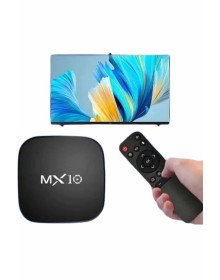Akıllı TV kutusu Mx Box Android 7.1 TV kutusu 2.4G Wifi