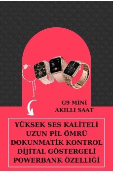Aksesuar Hediyeli Akıllı Saat ve Dijital Göstergeli Powerbankli Bluetooth Kulaklık Aksesuar Hediyeli Akıllı Saat ve Dijital Göstergeli Powerbankli Bluetooth Kulaklık