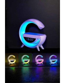 Android Uyumlu Akıllı Bluetooth Hoparlör Kablosuz Şarj Cihazı Standı