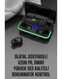 Android Ve İOS Uyumlu Bluetooth Bağlantılı Powerbankli Kulaklık