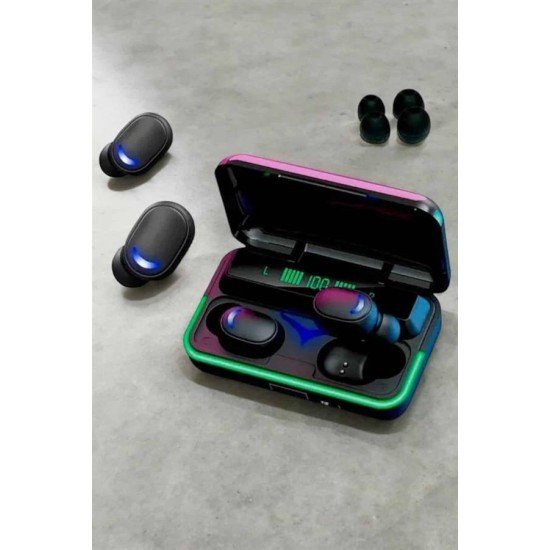 Android Ve İOS Uyumlu Bluetooth Bağlantılı Powerbankli Kulaklık