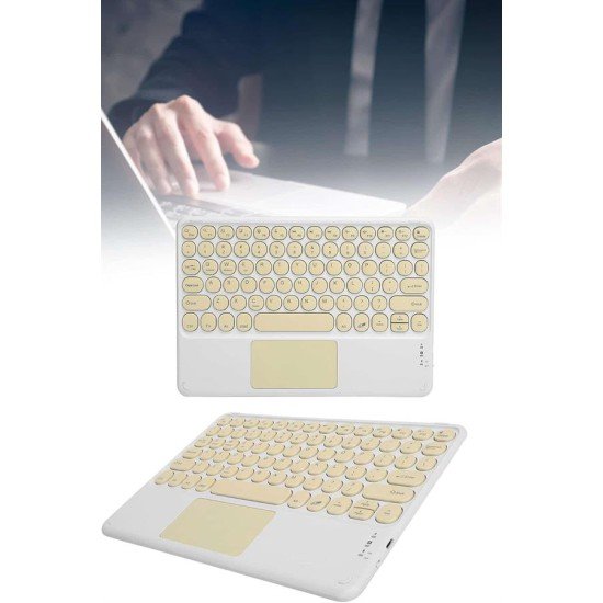 Android ve İOS Uyumlu Bluetooth Klavye Touchpad Slim Kablosuz Wifi Q Klavye Android ve İOS Uyumlu Bluetooth Klavye Touchpad Slim Kablosuz Wifi Q Klavye