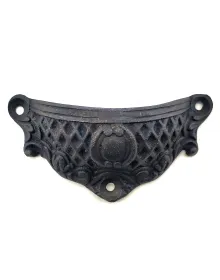 Antika Tarz Dekoratif Pirinç Anıt Tas Mobilya, Çekmece Kulbu - 48x90 mm, Oksit