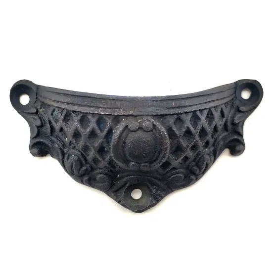 Antika Tarz Dekoratif Pirinç Anıt Tas Mobilya, Çekmece Kulbu - 48x90 mm, Oksit Antika Tarz Dekoratif Pirinç Anıt Tas Mobilya, Çekmece Kulbu - 48x90 mm, Oksit