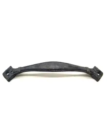 Antika Tarz Dekoratif Pirinç Deste Mobilya Kulbu - 27x155 mm, Oksit