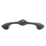 Antika Tarz Dekoratif Pirinç Göz Mobilya Kulbu - 21x127 mm, Oksit Antika Tarz Dekoratif Pirinç Göz Mobilya Kulbu - 21x127 mm, Oksit