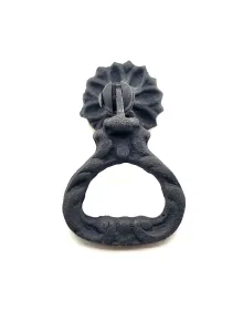 Antika Tarz Dekoratif Pirinç Kalp Sarkaç Mobilya Kulbu - 25 mm, Oksit