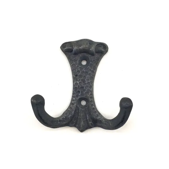 Antika Tarz Dekoratif Pirinç Anıt Çiftli Vestiyer Askı - 85x72 mm, Oksit Antika Tarz Dekoratif Pirinç Anıt Çiftli Vestiyer Askı - 85x72 mm, Oksit