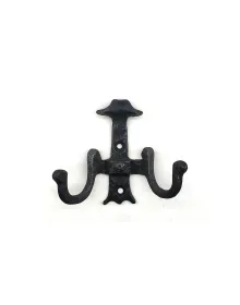 Antika Tarz Dekoratif Pirinç Gemici Askı - 85x94 mm, Oksit