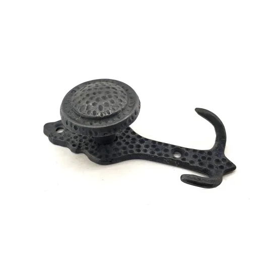 Antika Tarz Dekoratif Pirinç Portmanto Askı - 115x51 mm, Oksit Antika Tarz Dekoratif Pirinç Portmanto Askı - 115x51 mm, Oksit