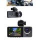 Araç İçi Dikiz Kamerası Sürüş Kaydedici 3 Lensli DVR Kamera